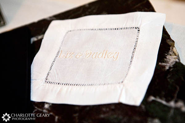 Embroidered cloth coasters