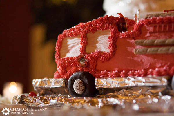 Firetruck cake