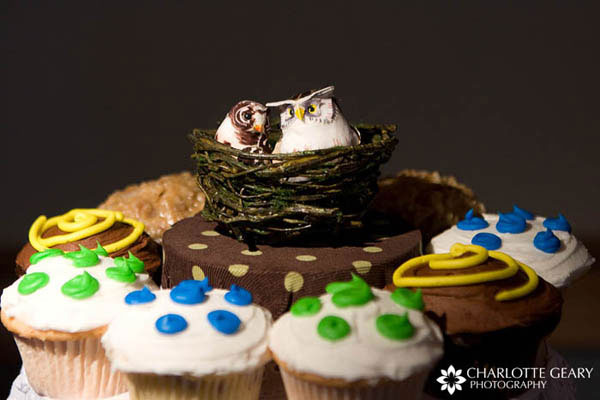 Owl cake topper