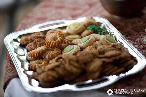 Platter of cookies
