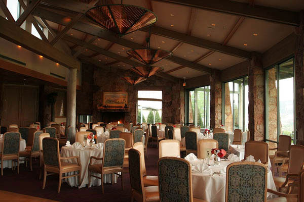 Garden of the Gods Club wedding reception