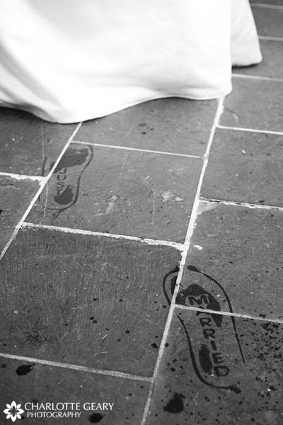 Just Married flip flops