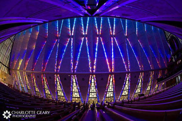 Air Force Academy chapel in Colorado Springs, Colorado