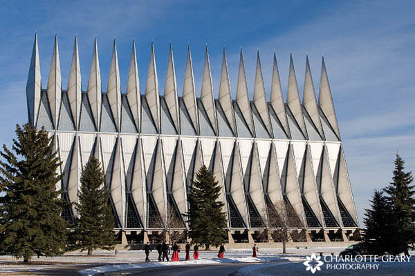 Air Force Academy chapel in Colorado Springs, Colorado
